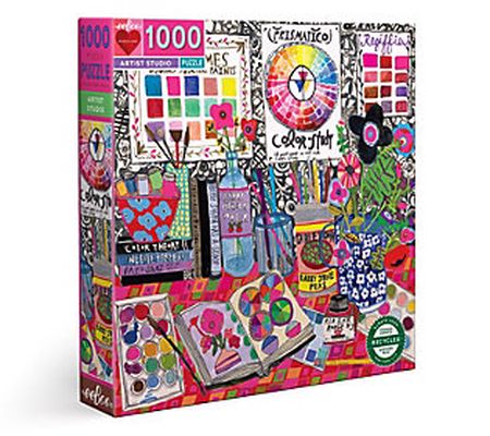 eeBoo Piece and Love Artist Studio Puzzle