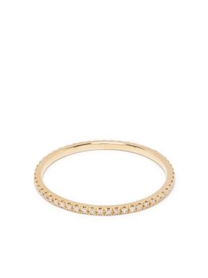 Ef Collection 14kt yellow gold diamond eternity ring