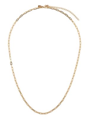 Ef Collection 14kt yellow gold Mini Link chain necklace