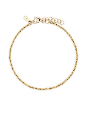 Ef Collection 14kt yellow gold Twist bracelet