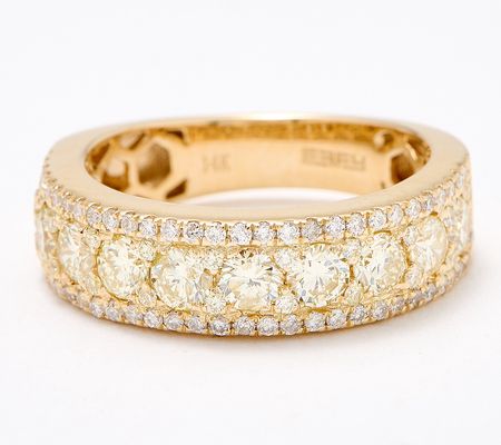 Effy Natural Yellow & White Diamond Ring, 1.40cttw, 14K