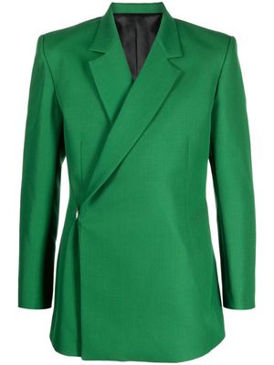 EGONlab. Egonic double-breasted wool blazer - Green