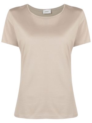 Egrey basic round-neck T-shirt - Neutrals