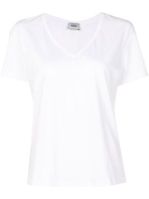 Egrey basic V-neck T-shirt - White