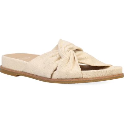 Eileen Fisher Dello Slide Sandal in Natural