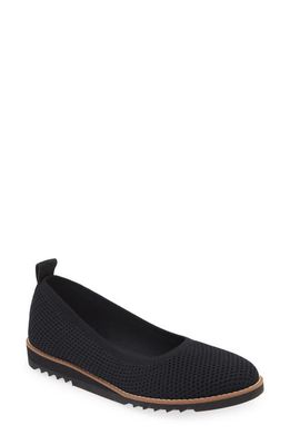 Eileen Fisher Etta Knit Slip-On Shoe in Black