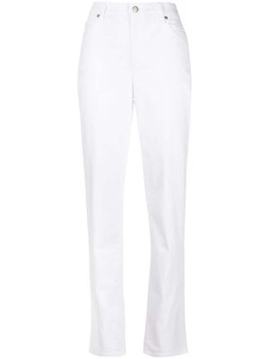 Eileen Fisher high-waisted slim-cut jeans - White