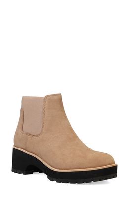 Eileen Fisher Jessa Lugged Chelsea Boot in Earth