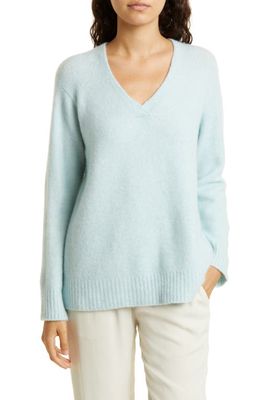 Eileen Fisher Organic Cotton Blend Sweater in Arctic Blue