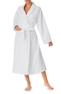 Eileen West The Spa Terry Velour Robe in White