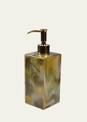 Elan Box Pump Soap Dispenser, Green