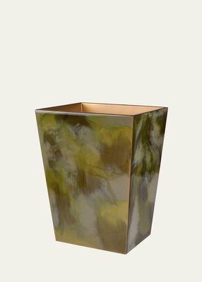 Elan Wastebasket, Green