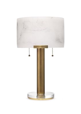 Elancourt Faux Alabaster Table Lamp