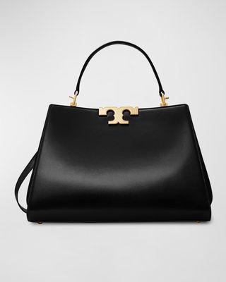 Eleanor Calf Leather Satchel Bag