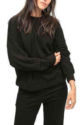 Electric & Rose Atlas Fleece Sweatshirt in Onyx