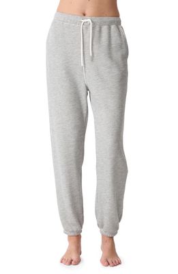 Electric & Rose Micah Heathered French Terry Sweatpants in Heather Grey