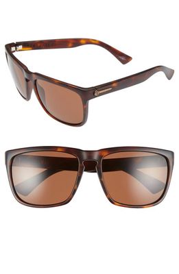 Electric 'Knoxville XL' 61mm Sunglasses in Matte Tort/Bronze