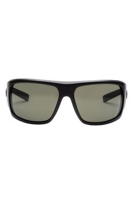 Electric Mahi 44mm Polarized Sport Sunglasses in Matte Black/Grey Polar