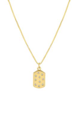 Electric Picks Off Duty Pendant Necklace in Gold