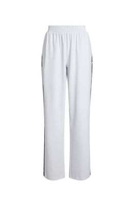 ELECTRIC YOGA Bolt Track Pant in White/black 