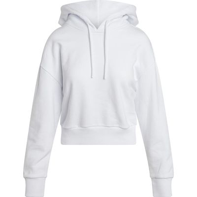 ELECTRIC YOGA French Terry Hoodie in White 