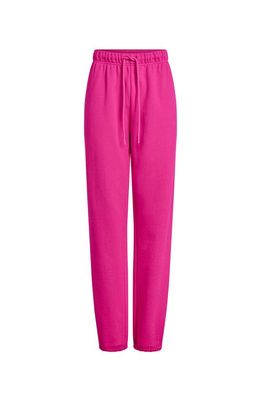 ELECTRIC YOGA French Terry Joggers in Pink Yarrow 