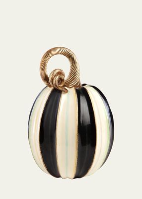 Elegant Stripe Pumpkin, Tall