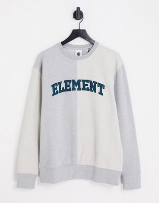 Element Crossfield reverse sweatshirt in gray