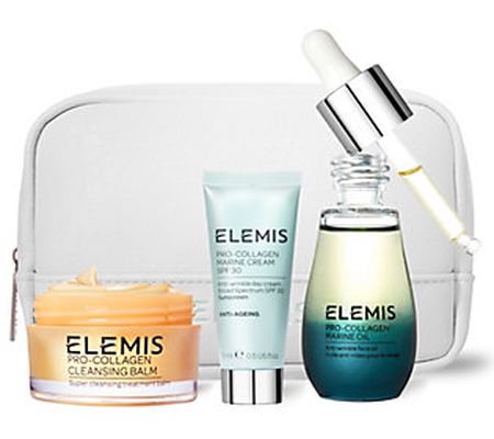 ELEMIS Pro-Collagen Cleanse, Treat & Moisturize Discovery Set