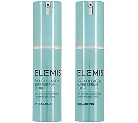 ELEMIS Pro-Collagen Super Serum Elixir 0.5-oz Duo