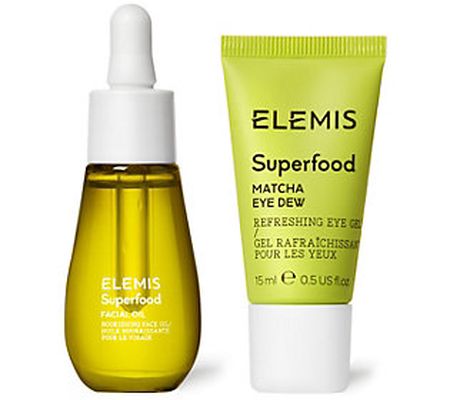 ELEMIS Superfood Facial Oil & Matcha Eye Dew Se