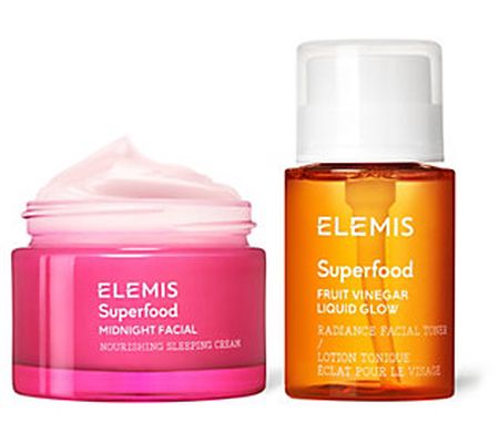 ELEMIS Superfood Glow Tonic & Midnight Facial Do
