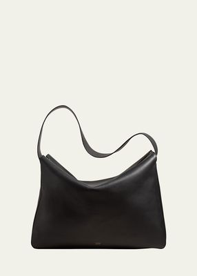 Elena Large Leather Shoulder Bag