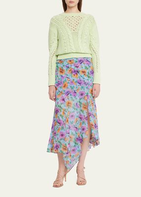 Eleonora Floral Midi Skirt