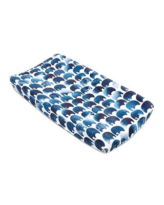 Elephant Jersey Changing Pad Cover