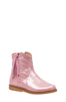 Elephantito Hannah Cowboy Boot in Metallic Pink