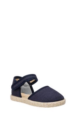 Elephantito Kids' Classic Linen Espadrille in Navy