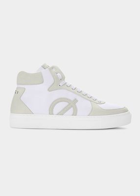 Eleven Bicolor Recycled High-Top Sneakers