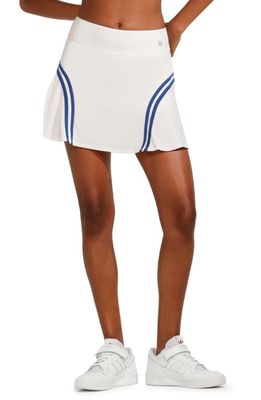EleVen by Venus Williams Backspin High Waist Tennis Skirt in White
