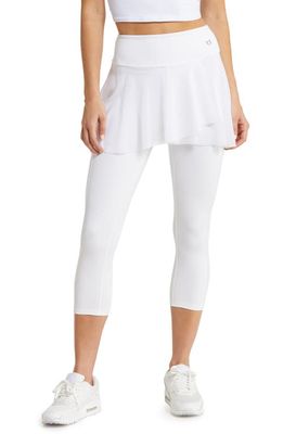 EleVen by Venus Williams Outskirt Crop Pocket Leggings in White
