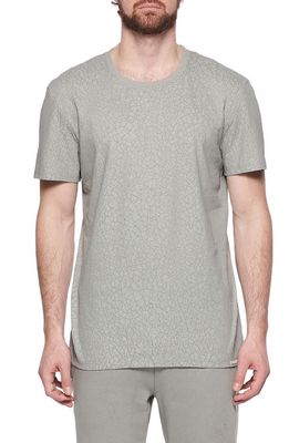 elevenparis Crackle Cotton T-Shirt in Puritan Grey