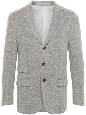 Eleventy alpaca wool-blend blazer - Grey