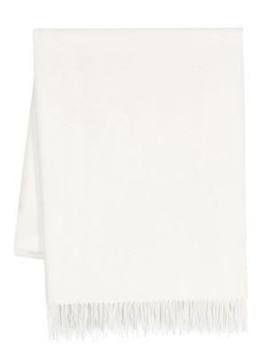 Eleventy brushed silk scarf - Neutrals