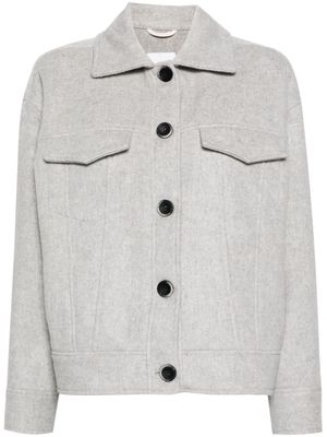 Eleventy button-fastening jacket - Grey