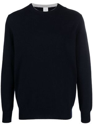 Eleventy cashmere fine-knit jumper - Blue