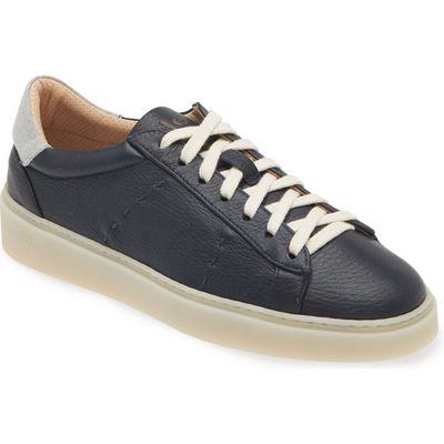 Eleventy Casual Low Top Sneaker in Navy