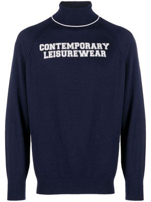 Eleventy Contemporary Leisurewear knit jumper - Blue