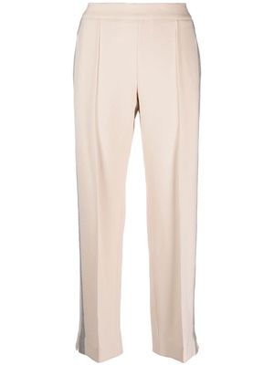 Eleventy contrasting side panel trousers - Neutrals
