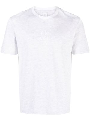 Eleventy crew neck short-sleeved T-shirt - Grey