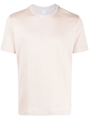 Eleventy crewneck cotton T-shirt - Neutrals